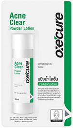 Oxe Cure Acne Clear Powder Lotion 25ml. อ๊อกซี เคียว แอคเน่ เคลียร์ พาวเดอร์ โลชั่น